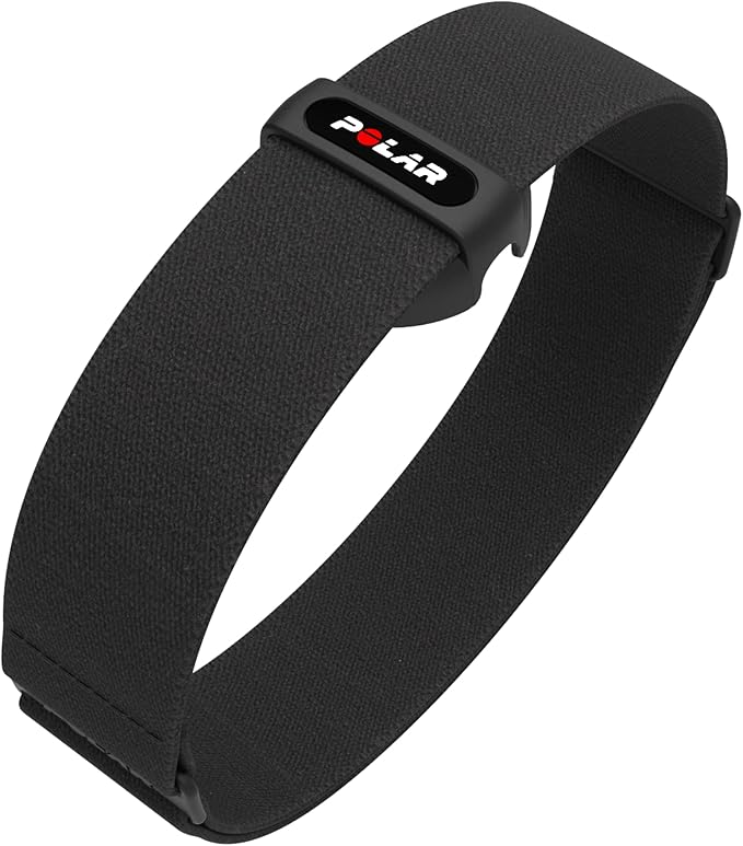 POLAR OH1 + Waterproof Optical Heart Rate Monitor with Goggle Strap Clip and Armband – HR Monitor with Bluetooth, ANT+