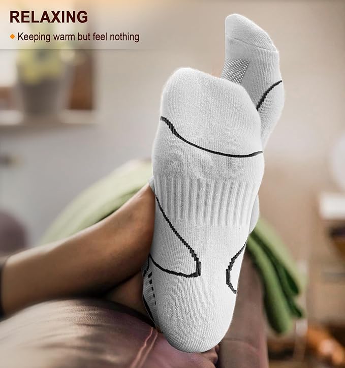 BULLIANT Men Running Socks,Active Ankle Socks No Show For Men With Cushioned Footbed Arch Support Breathable Wicking