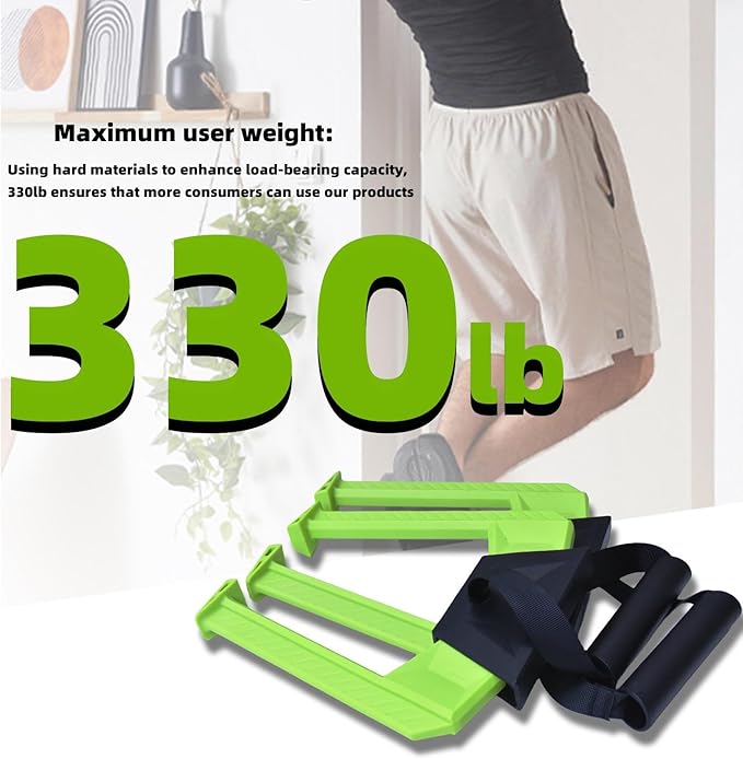 Portable Pull Up Bar,Pull Up Bar Door Frame for Work from Home Fitness.Load bearing capacity exceeding 330lbs