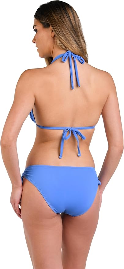 La Blanca Women's Island Goddess Side Loop Hipster Bikini Swimsuit Bottom