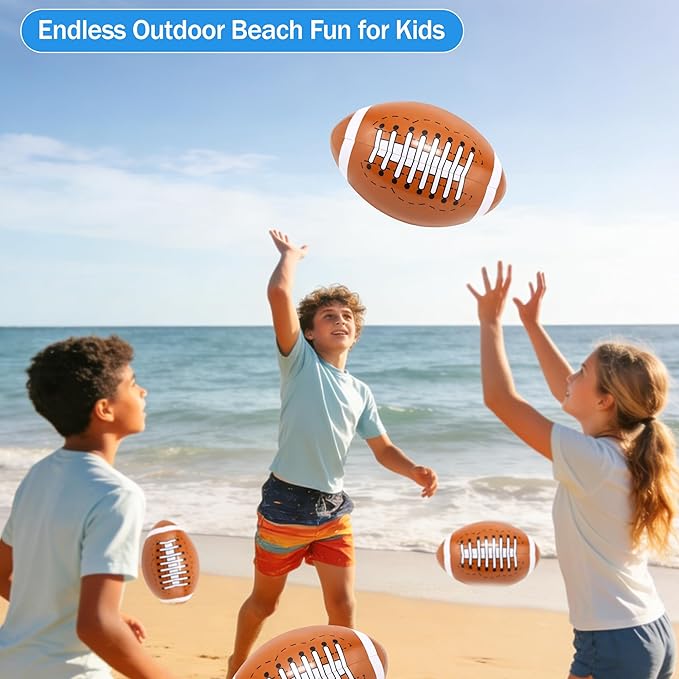 LanMa 3 Pack Beach Balls, 16 Inch Inflatable Basketball Beach Ball Toys for Pool Party Favors, Beach Birthday Decorations, Water Games