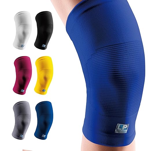 LP 647 Knee Brace For Arthritis Pain, Knee Pain Relief, Injury Recovery - Knee Sleeve For Weightlifting, Basketball, Hiking, Biking, Running, For Men Women (Blue, M, 1pcs)