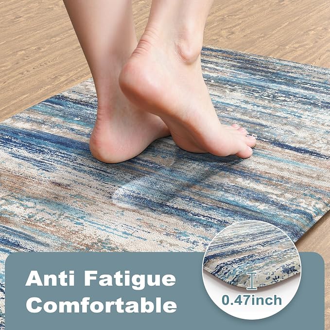 KIMODE Christmas Anti Fatigue Kitchen Mats