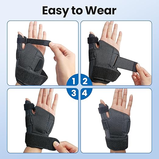 Aroma Season Heating Pad for Hands, Thumb & Wrist Heating Pad for Arthritis, Heated Wrist Wrap for Carpal Tunnel, Fits Right or Left