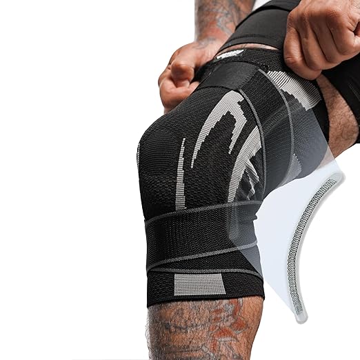 Anaconda Fightwear Stabilizer Knee Brace (Small) - Compression Support Sleeve with Spring Stabilizers for Shock Absorption & Joint Health - Fits Left or Right Leg - Ideal for Athletes - 2 Pack
