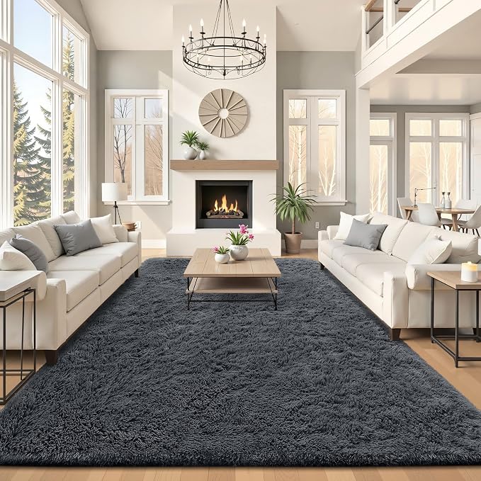 OLANLY 8x12 Machine Washable Large Area Rugs