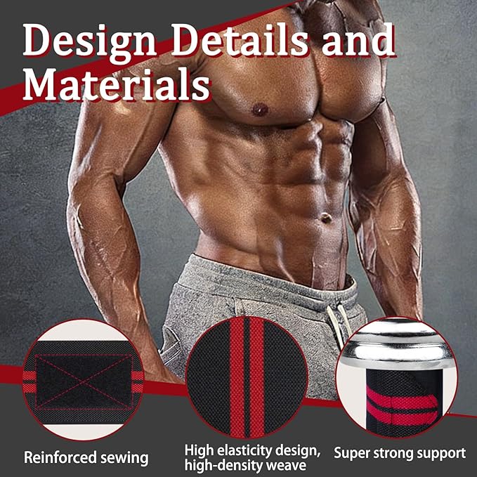 Wrist Straps For Weightlifting,20 inches Wrist Straps Lifting For Men And Women,Weight Lifting Wrist Wraps With Thumb Loop,Lifting Wrist Straps,Wrist Brace For Working Out Gym Accessories For Men