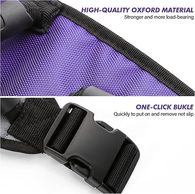 VERY100 Gait Belt Transfer Belt with Padding Handles,Transfer Belts for Lifting Seniors with One-Click Buckle,Medical Nursing Gait Belt for Patient Assist-Elderly, Handicap, Physical Therapy