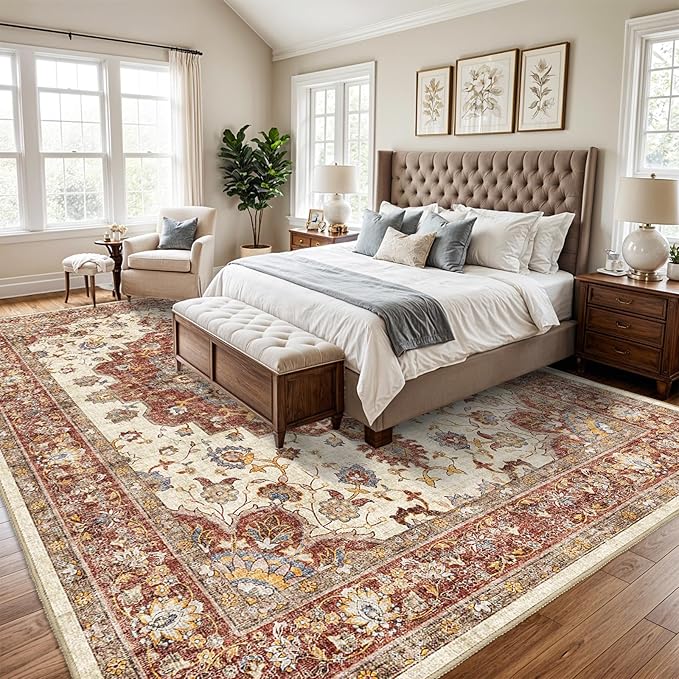 TOPRUUG Washable Oriental Area Rug