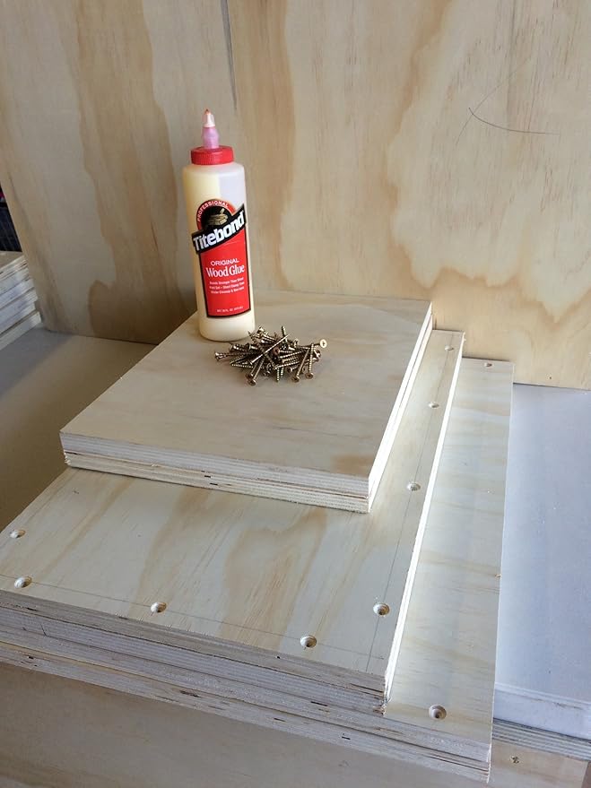 3 in 1 Plyometric Box: 16"x20"x24" Flatpack