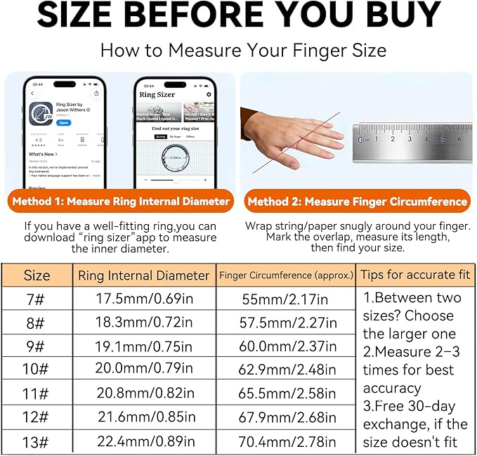 Smart Ring for Women Men,Fitness Ring with 24/7 Activity Tracking,Stress,Sleep Monitoring,No APP Subscription Fees,Compatible with iOS & Android, HarmonyOS Silver, 9#