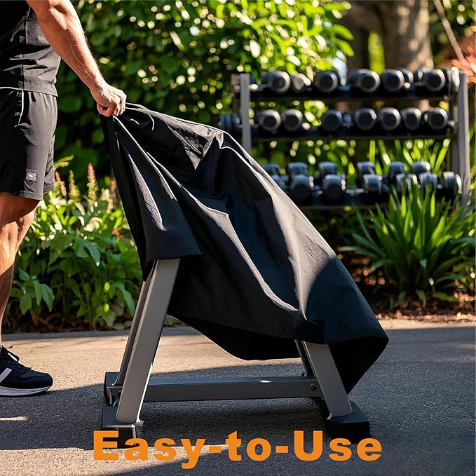 Dumbbell Rack Dust Cover, A-Frame Dumbbell Rack - Waterproof and Dustproof for Home Gym Dumbbell Set Brackets