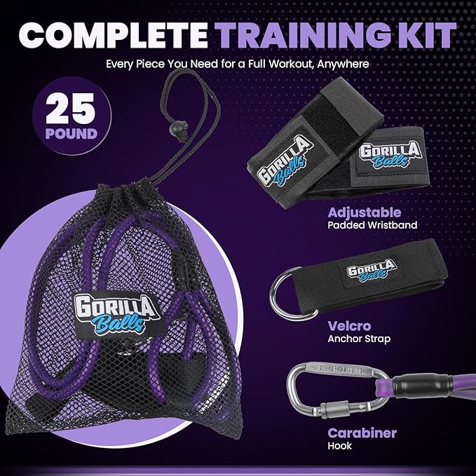 Premium Resistance Bands for Pitchers – Baseball Training Equipment & Fitness Accessories – Adjustable Arm Bands & Stretching Bands for Baseball & Softball Training & Speed Agility