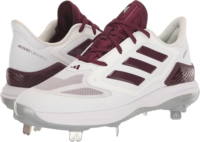 adidas Womens Purehustle 3 Elite Softball Softball Sneakers Shoes - White