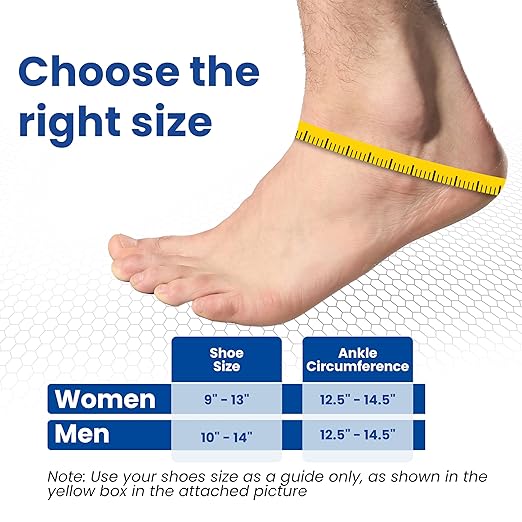Ankle Brace for Women Men, Ankle Support Brace for Injury Recovery, Sprain, Achilles, Tendon, Ankle Support for Women Men with Adjustable Wrap, Ankle Stabilizer for Sports