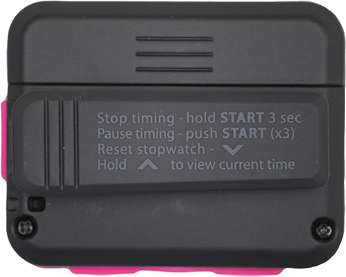 Gymboss miniMAX Interval Timer and Stopwatch - Black/Pink