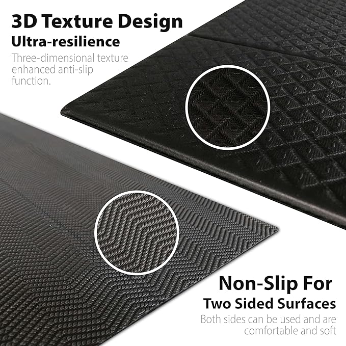 Foldable Yoga Exercise Mat – Lightweight, Anti-Slip, and Easy to Store for Yoga, Pilates, Home Workouts, and Floor Exercises