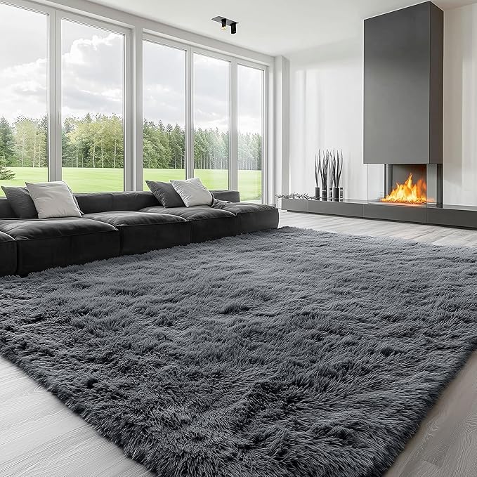 OLANLY 8x12 Machine Washable Large Area Rugs
