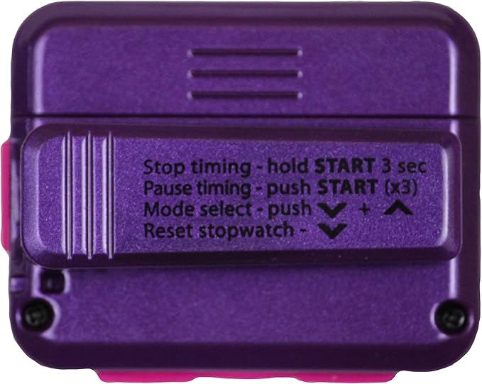 Gymboss Interval Timer and Stopwatch - Violet/Pink Metallic Gloss